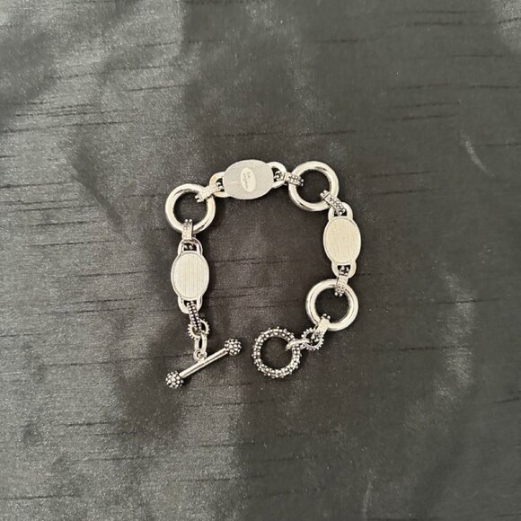 Lia Sophia Epiphany Genuine Abalone and Cut Crystals Bracelet - Picture 2 of 3